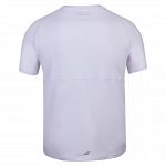 Babolat Play Crew Neck Tee White